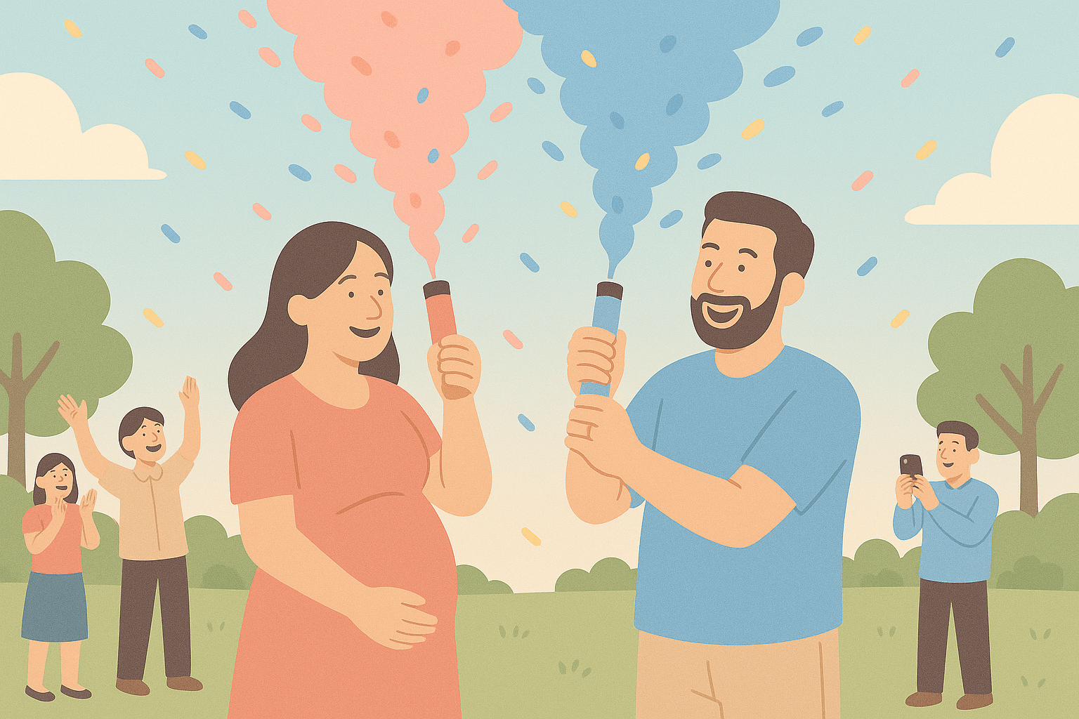 Smoke Cannon Gender Reveal